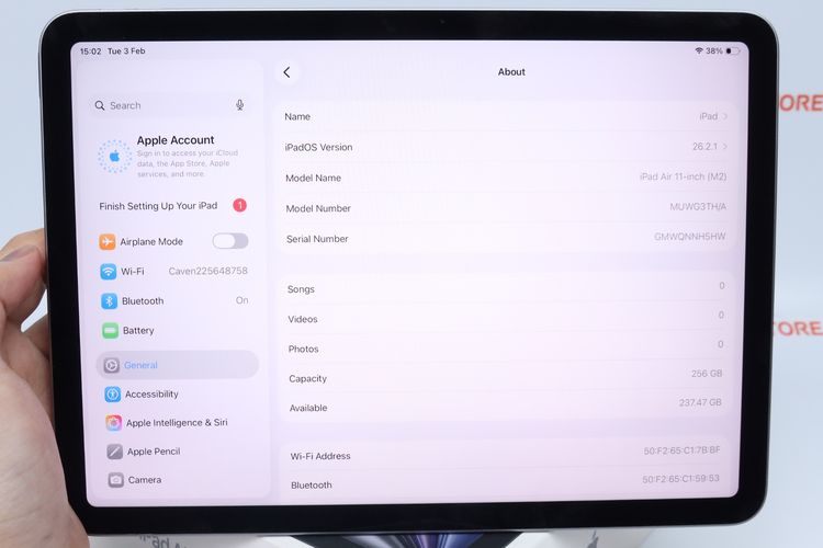 iPad Air M2 11" 256GB WiFi - ID26020030 รูปที่ 11