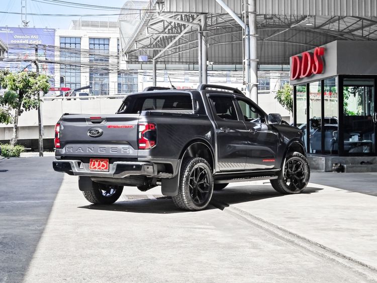 Ford Ranger 2024 2.0 Bi-Turbo Hi-Rider Storntrak Pickup ดีเซล เกียร์อัตโนมัติ เทา รูปที่ 2