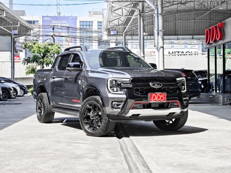 Ford Ranger 2024 2.0 Bi-Turbo Hi-Rider Storntrak Pickup ดีเซล เกียร์อัตโนมัติ เทา รูปที่ 4