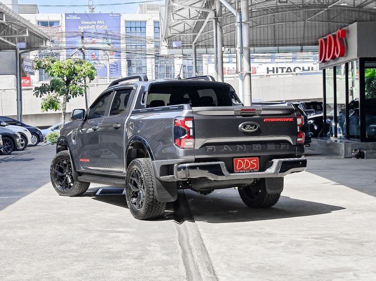 Ford Ranger 2024 2.0 Bi-Turbo Hi-Rider Storntrak Pickup ดีเซล เกียร์อัตโนมัติ เทา รูปที่ 3