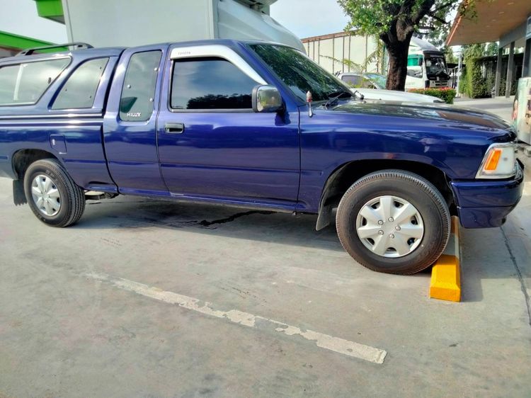Toyota Hilux Mighty-X 1991 2.4 Sgl Luxury Pickup ดีเซล เกียร์ธรรมดา น้ำเงิน รูปที่ 3