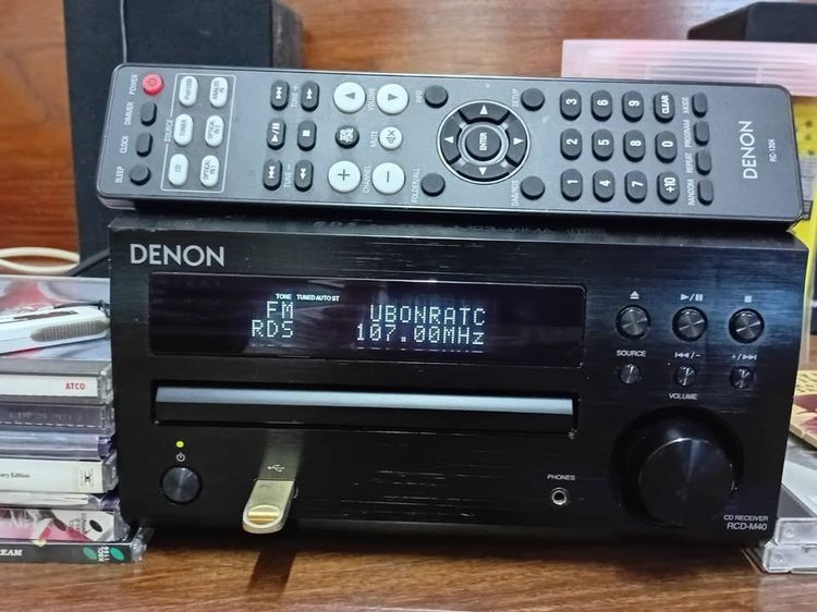 Denon RCD‑M40 (CD Receiver) Stereo Amplifiers Black รูปที่ 9