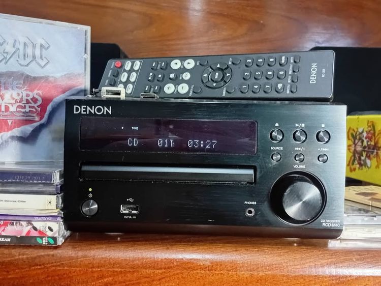 Denon RCD‑M40 (CD Receiver) Stereo Amplifiers Black รูปที่ 12