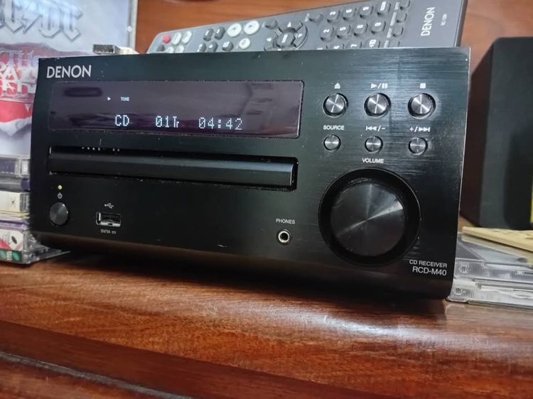 Denon RCD‑M40 (CD Receiver) Stereo Amplifiers Black รูปที่ 5