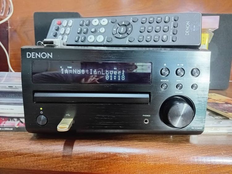 Denon RCD‑M40 (CD Receiver) Stereo Amplifiers Black รูปที่ 15