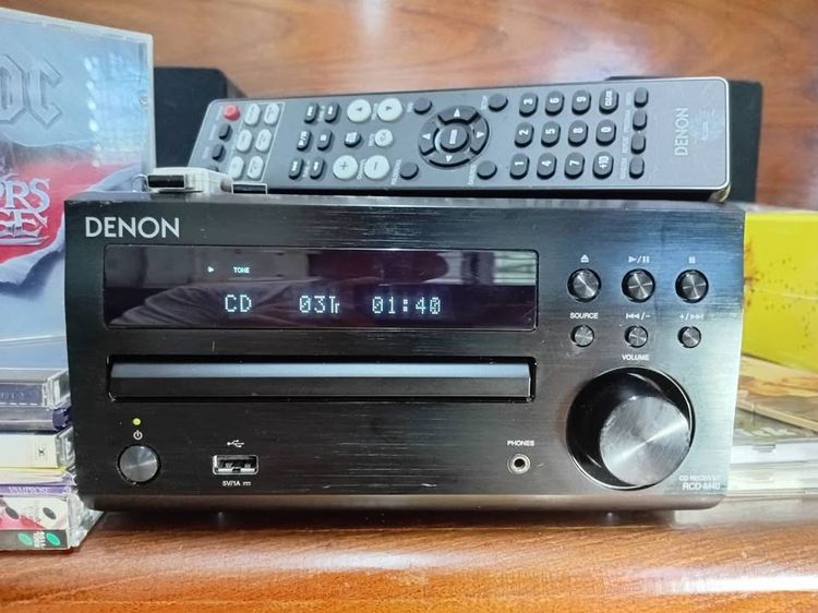 Denon RCD‑M40 (CD Receiver) Stereo Amplifiers Black รูปที่ 2