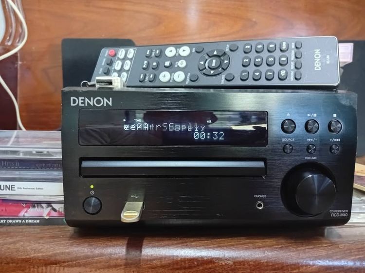 Denon RCD‑M40 (CD Receiver) Stereo Amplifiers Black รูปที่ 18