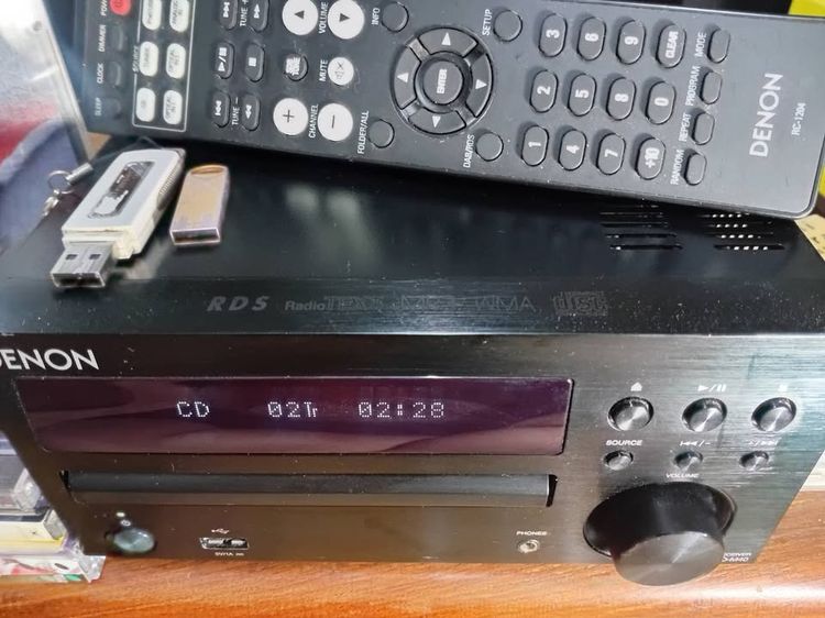 Denon RCD‑M40 (CD Receiver) Stereo Amplifiers Black รูปที่ 14
