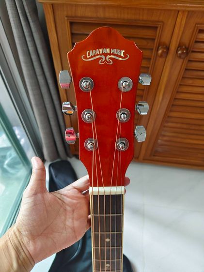 กีต้าร์โปร่งไฟฟ้า Caravan Music ขนาด 40 นิ้ว รูปที่ 4