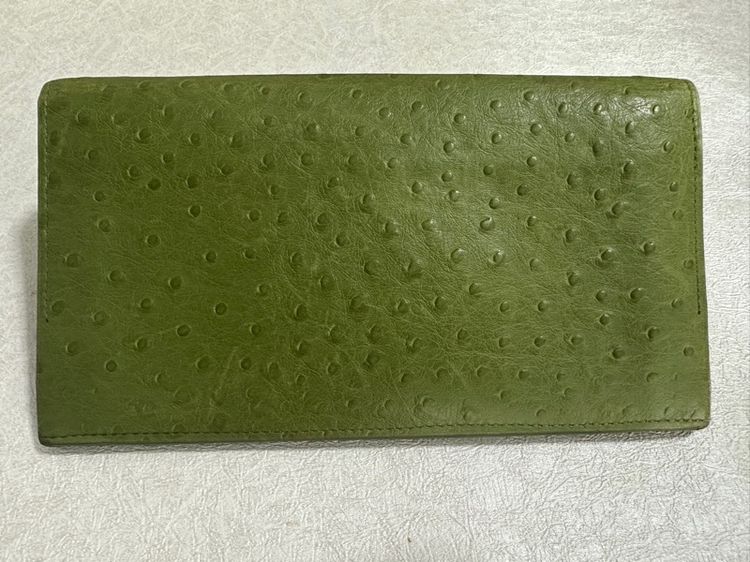 Givenchy Long Wallet กระเป๋าสตางค์ทรงยาว มือสองแท้ สีเขียวเหนี่ยวทรัพย์ รูปที่ 9