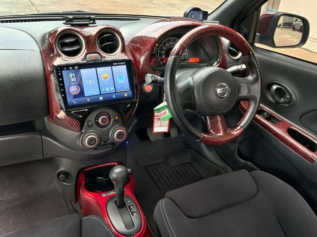 Nissan March 2013 1.2 EL Sport Version Sedan เบนซิน ไม่ติดแก๊ส เกียร์อัตโนมัติ ขาว รูปที่ 3