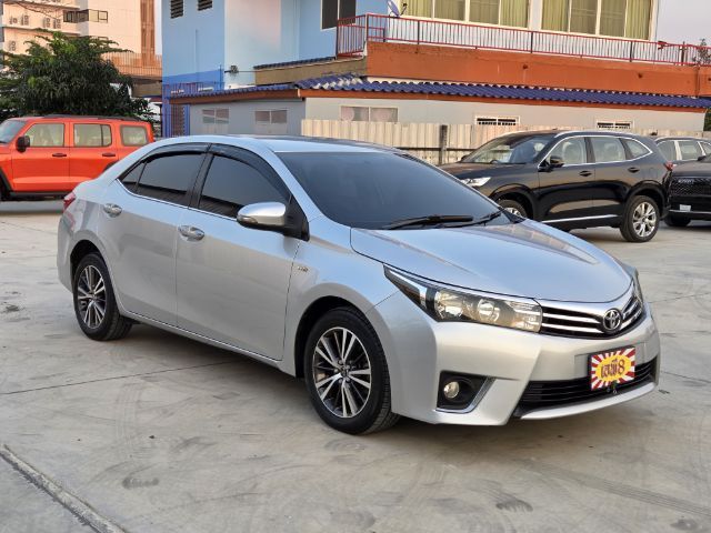 Toyota Altis 2014 1.6 G Sedan เบนซิน ไม่ติดแก๊ส เกียร์อัตโนมัติ บรอนซ์เงิน รูปที่ 2
