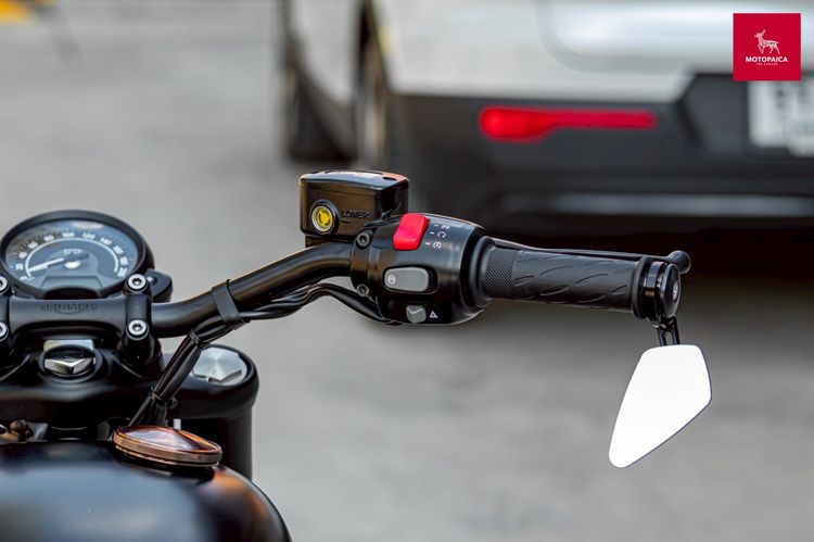 Triumph Bobber Black ปี2019 วิ่ง6,000Km. ท่อVance and Hines รูปที่ 14