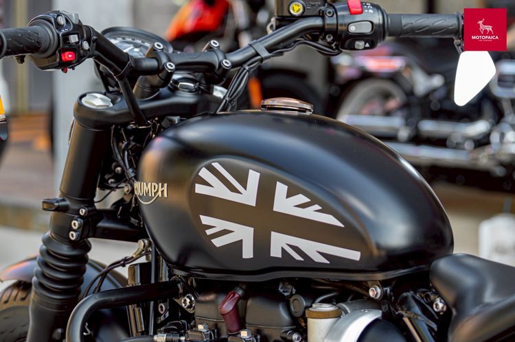 Triumph Bobber Black ปี2019 วิ่ง6,000Km. ท่อVance and Hines รูปที่ 16