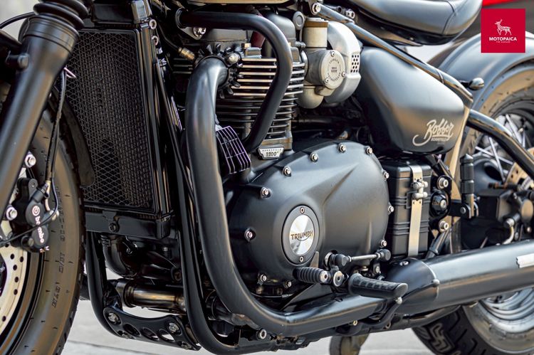Triumph Bobber Black ปี2019 วิ่ง6,000Km. ท่อVance and Hines รูปที่ 10
