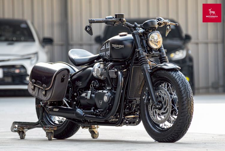 Bonneville Bobber Triumph Bobber Black ปี2019 วิ่ง6,000Km. ท่อVance and Hines