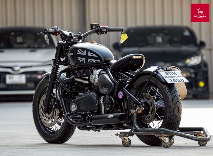 Triumph Bobber Black ปี2019 วิ่ง6,000Km. ท่อVance and Hines รูปที่ 5