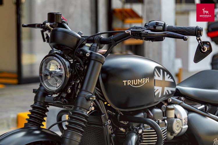 Triumph Bobber Black ปี2019 วิ่ง6,000Km. ท่อVance and Hines รูปที่ 15