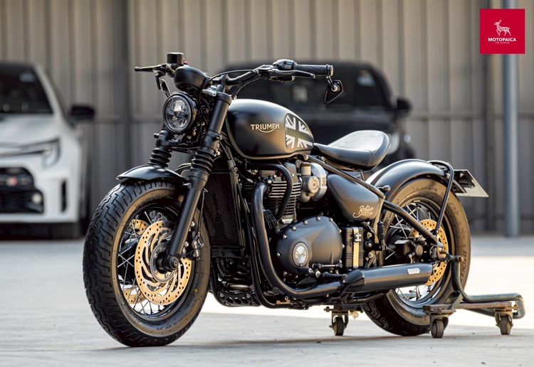 Triumph Bobber Black ปี2019 วิ่ง6,000Km. ท่อVance and Hines รูปที่ 2