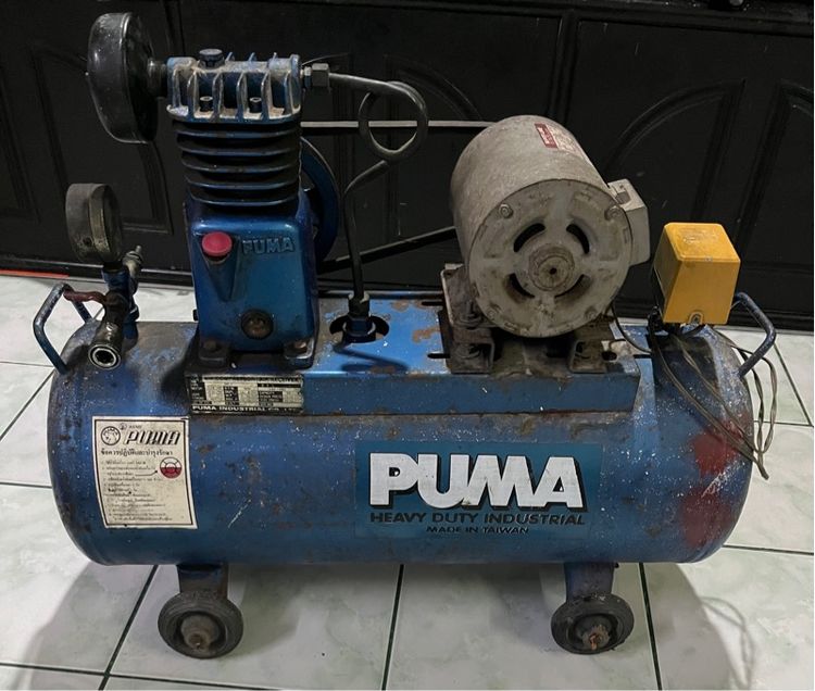 เครื่องมือก่อสร้าง ปั๊มลม puma 36 ลิตร 