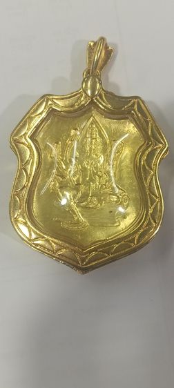 เหรียญโล่ห์พรหมหลวงพ่อสายทอง รูปที่ 2