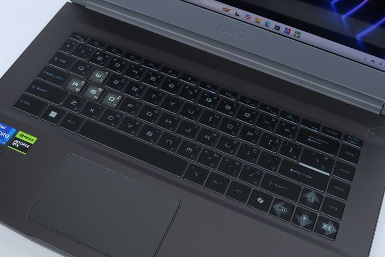 MSI THIN 15 B12UC-1887TH  Core i7-12650H.RTX3050 16.512GB - ID26020012 รูปที่ 3