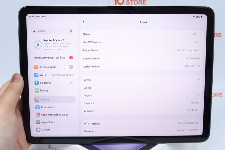 iPad Air 11" M3 128GB WiFi - ID26020036 รูปที่ 11
