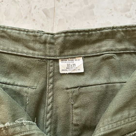 OG-107 PANTS COTTON SATEEN รูปที่ 4