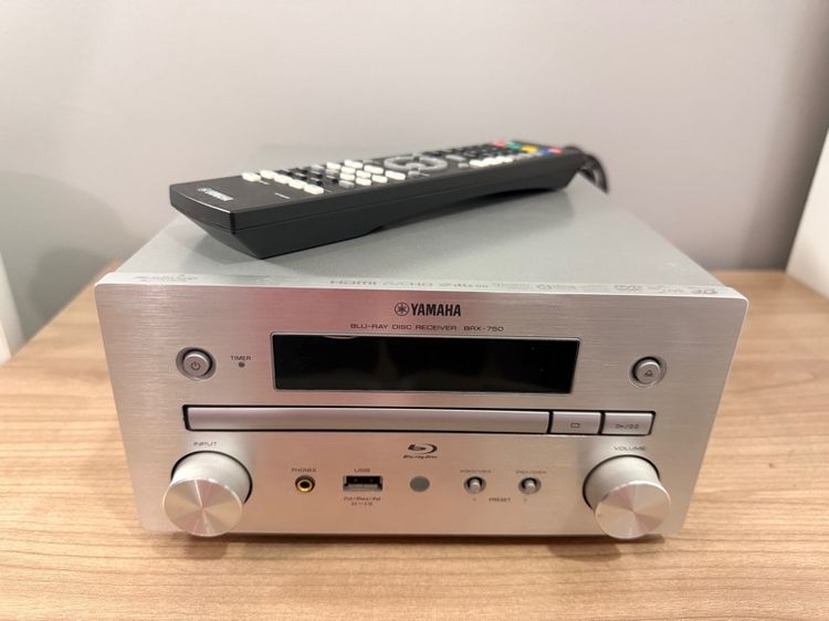 Yamaha BRX-750 Blu-ray Disc Receiver(สีเงิน) เครื่องเสียงออลอินวัน สายมินิมอล เสียงดี งานแน่น รูปที่ 3