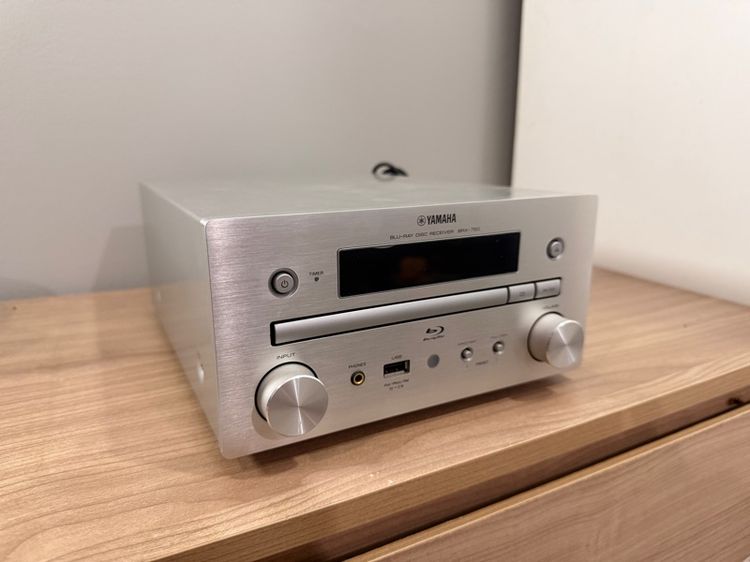 Yamaha BRX-750 Blu-ray Disc Receiver(สีเงิน) เครื่องเสียงออลอินวัน สายมินิมอล เสียงดี งานแน่น