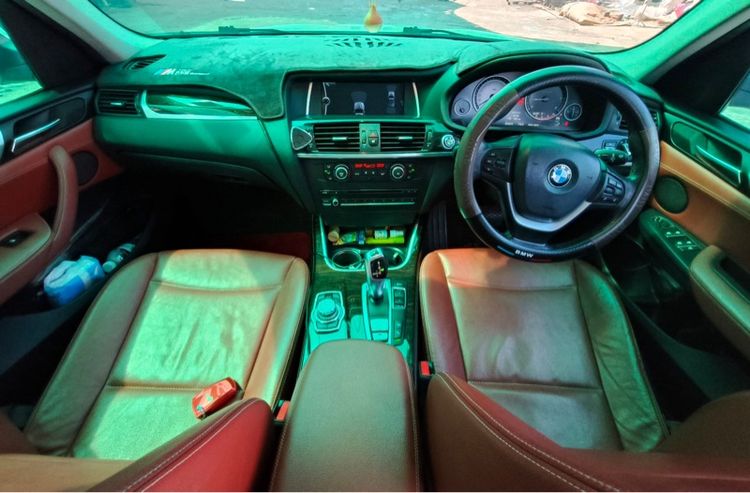 BMW X3 2013 2.0 xDrive20d Highline 4WD Utility-car ดีเซล ไม่ติดแก๊ส เกียร์อัตโนมัติ ขาว รูปที่ 4