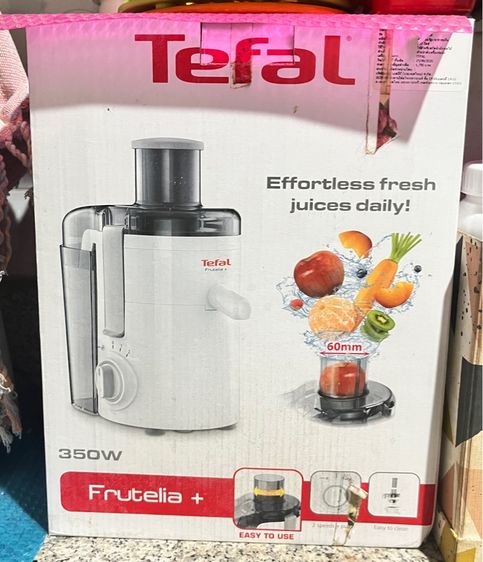 ✅ใหม่ ยังไม่แกะกล่อง เครื่องคั้นน้ำผลไม้ Tefal 