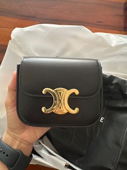 celine mini triomphe รูปที่ 4