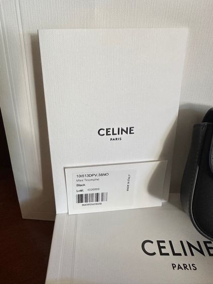 celine mini triomphe รูปที่ 2