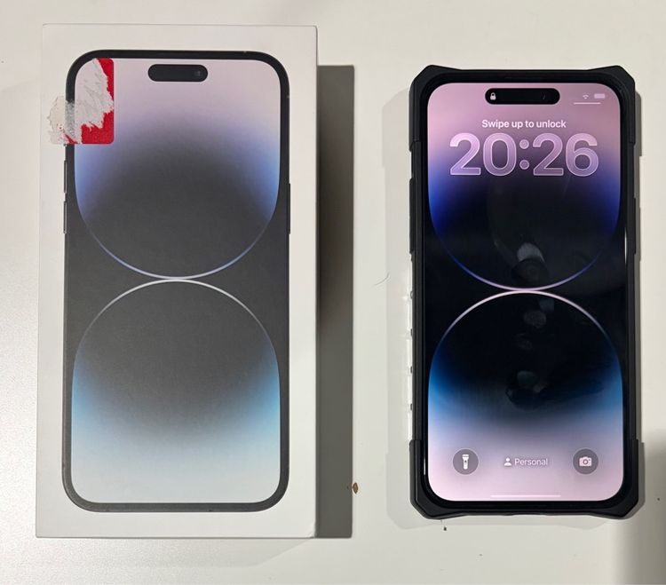 256 GB iPhone 14 Pro Max 256GB ดำ พร้อม 15 เคส