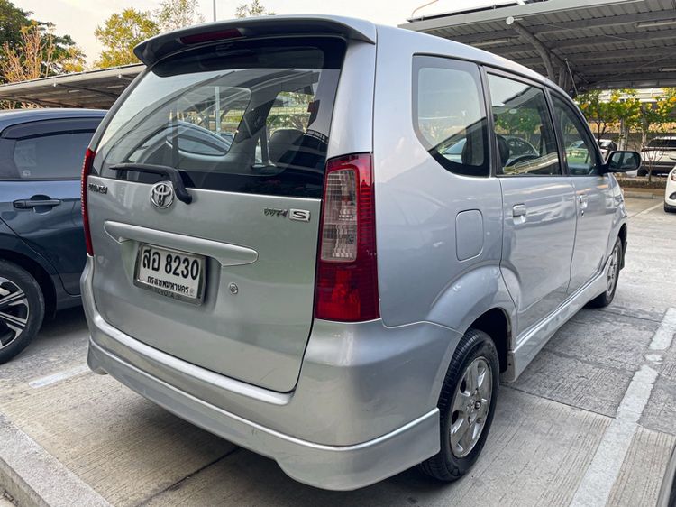 Toyota Avanza 2006 1.3 S Sedan เบนซิน ไม่ติดแก๊ส เกียร์อัตโนมัติ เทา รูปที่ 3