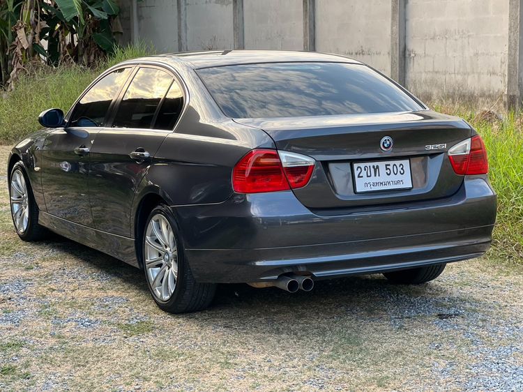 BMW Series 3 2007 325i Sedan เบนซิน ไม่ติดแก๊ส เกียร์อัตโนมัติ เทา รูปที่ 4