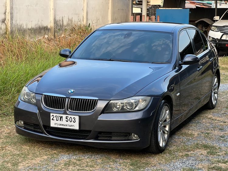 BMW Series 3 2007 325i Sedan เบนซิน ไม่ติดแก๊ส เกียร์อัตโนมัติ เทา รูปที่ 2