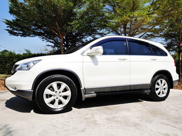 รถ Honda CR-V 2.0 E 4WD สี ขาว
