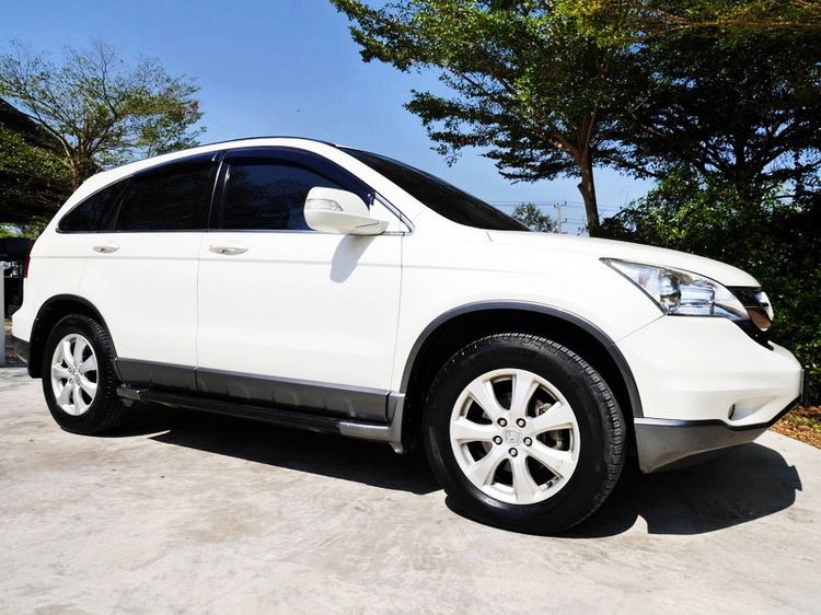 Honda CR-V 2010 2.0 E 4WD Utility-car เบนซิน ไม่ติดแก๊ส เกียร์อัตโนมัติ ขาว รูปที่ 2