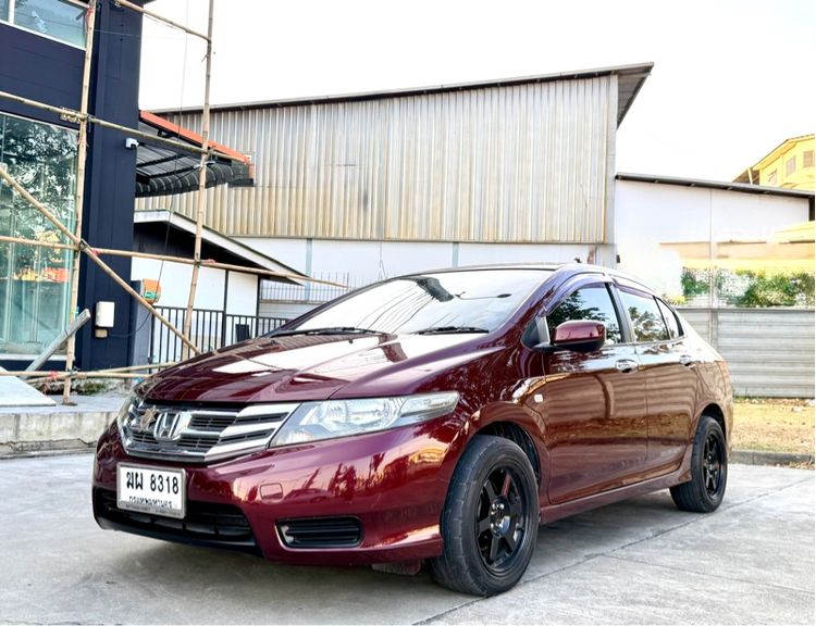 Honda City 2012 1.5 V i-VTEC Sedan เบนซิน ไม่ติดแก๊ส เกียร์อัตโนมัติ แดง รูปที่ 3