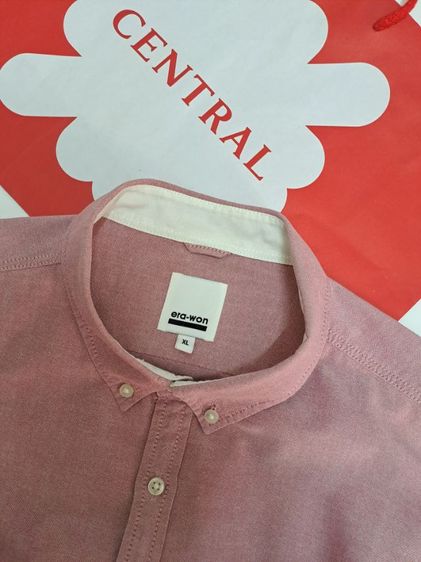 เสื้อเชิ้ตแขนยาวสีชมพูพาสเทล แบรนด์ Era-won‼️ รูปที่ 4