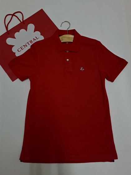 M เสื้อโปโล อื่นๆ เสื้อยืดคอปกแขนสั้น Polo สีแดง แบรนด์ Santa Barbara‼️