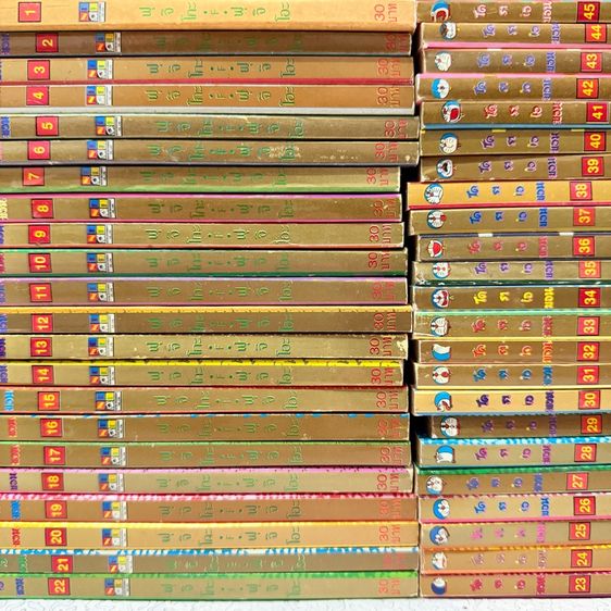 หนังสือการ์ตูนโดราเอมอน ครบ 45 เล่ม (รุ่นปกเก่า สันทอง) รูปที่ 2