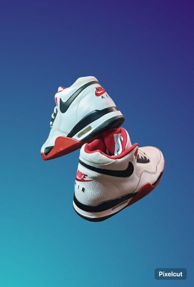 Nike Air Flight OG แท้ ไซส์ 40.5 (25.5 ซม.) มือสอง  สภาพดี ใส่น้อยมาก พร้อมส่ง  รูปที่ 6