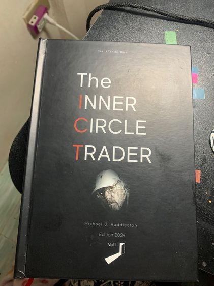 หนังสือ the inner circle trader  ict forexปกแข้ง