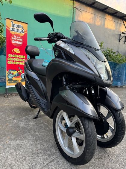YAMAHA TRICITY 125ccรถฝากขายเครื่องดี สีไม่สวยธรรมชาติต้องมาดูของจริง มีสถานที่ให้ทดลองขับขี่ก่อนซื้อ รูปที่ 8