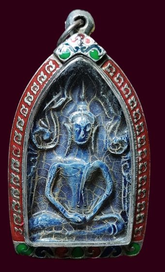 พระขุนแผนเก่าเลี่ยมกรอบเก่า รูปที่ 3