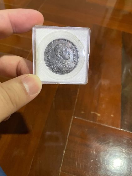 เหรียญไทย เหรียญ 1 บาท ร.6 ปี 2458 สภาพเดิมๆ