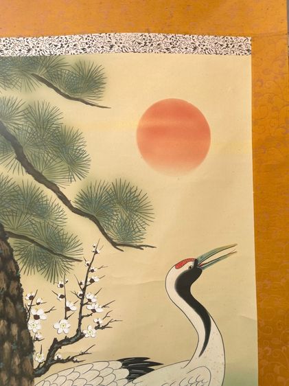 ภาพวาด นกกระเรียนคู่ เก่าสะสม รูปที่ 12